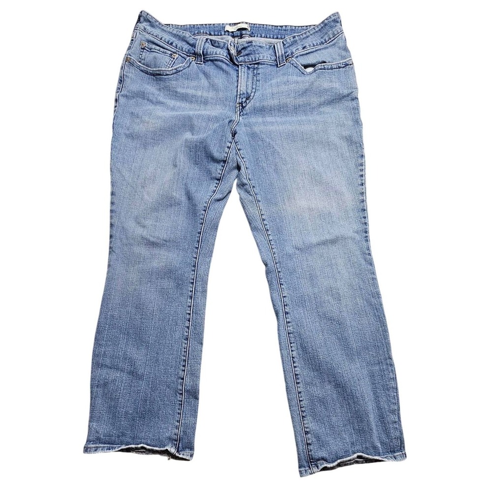 LEVIS 542 Flare Jeans Womens 20W Medium Light Wash Denim Pants‎